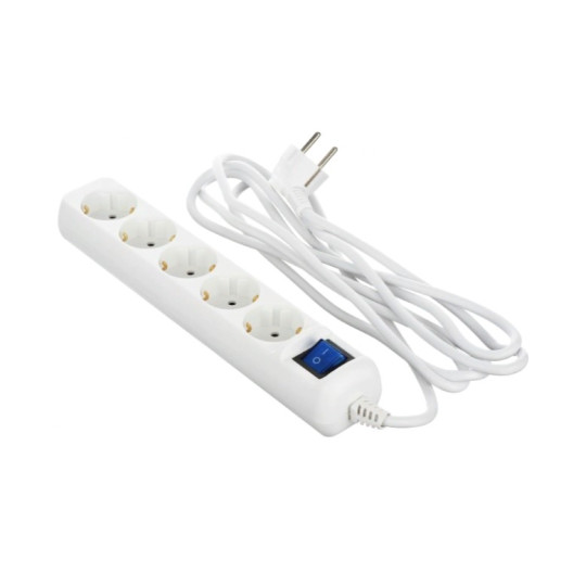 Сетевой фильтр 2Е 5XSchuko 3G*1.0мм
