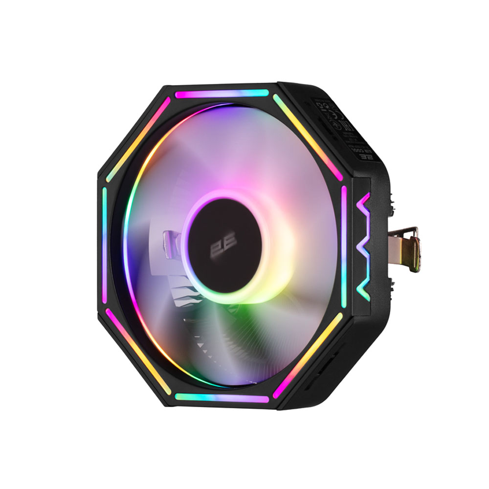Процессорный кулер 2E Gaming Air Cool AC120ZP RGB LGA, AM, FM, TDP 95W Процессорный кулер 2E Gaming Air Cool AC120ZP RGB LGA, AM, FM, TDP 95W