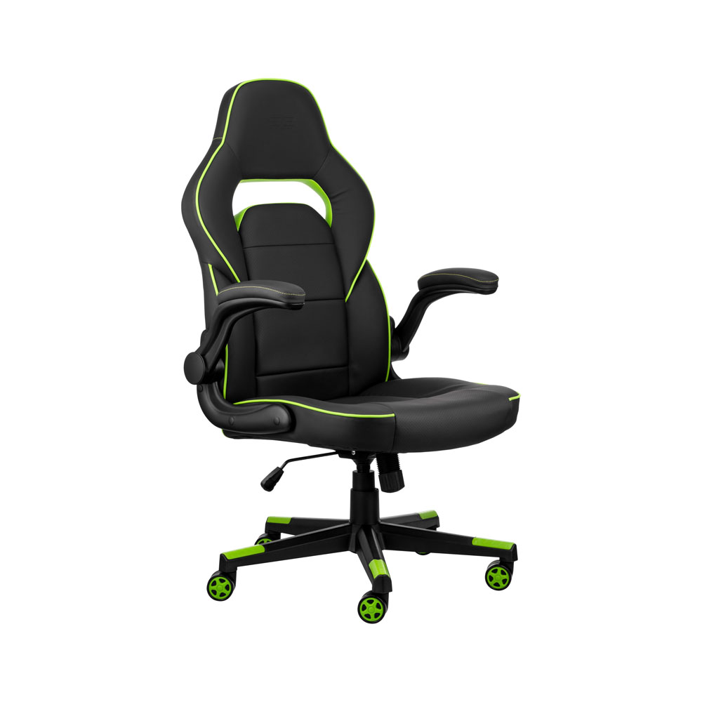 Игровое кресло 2E Gaming HEBI Black/Green