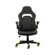 Игровое кресло 2E Gaming HEBI Black/Green