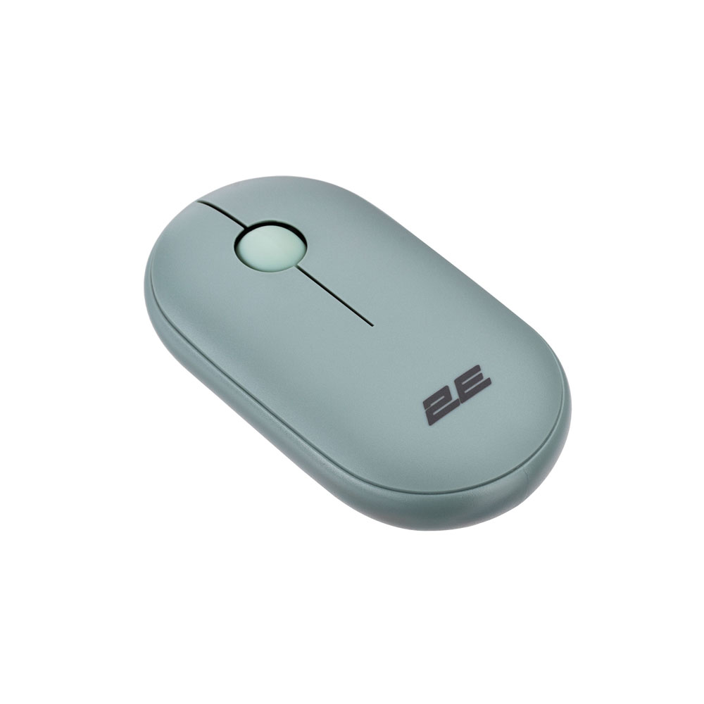 Мышь 2E MF300 Silent, WL/BT, Ashen green Мышь 2E MF300 Silent, WL/BT, Ashen green