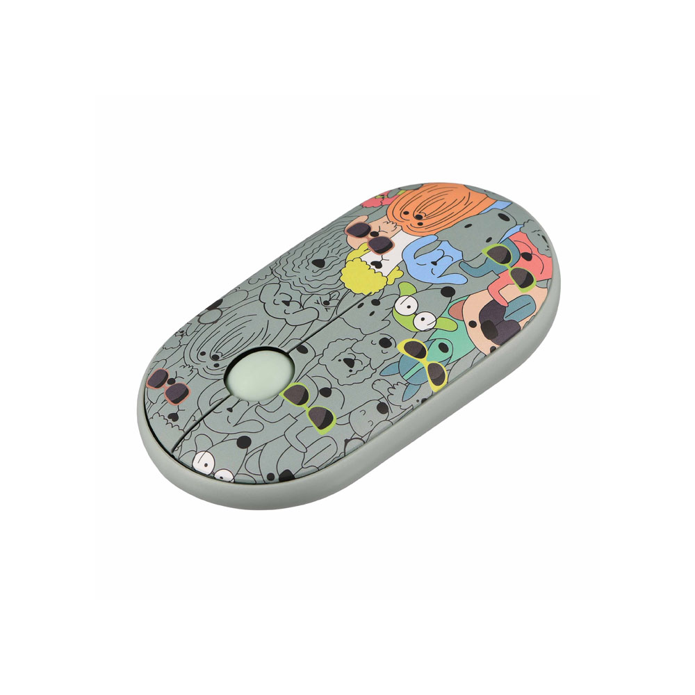 Мышь 2E MF300 PETS:DOGS Silent WL BT, зеленый Мышь 2E MF300 PETS:DOGS Silent WL BT, зеленый