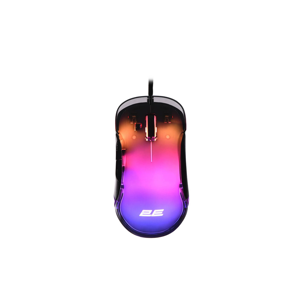 Мышь 2E Gaming MG345 RGB USB Transparent