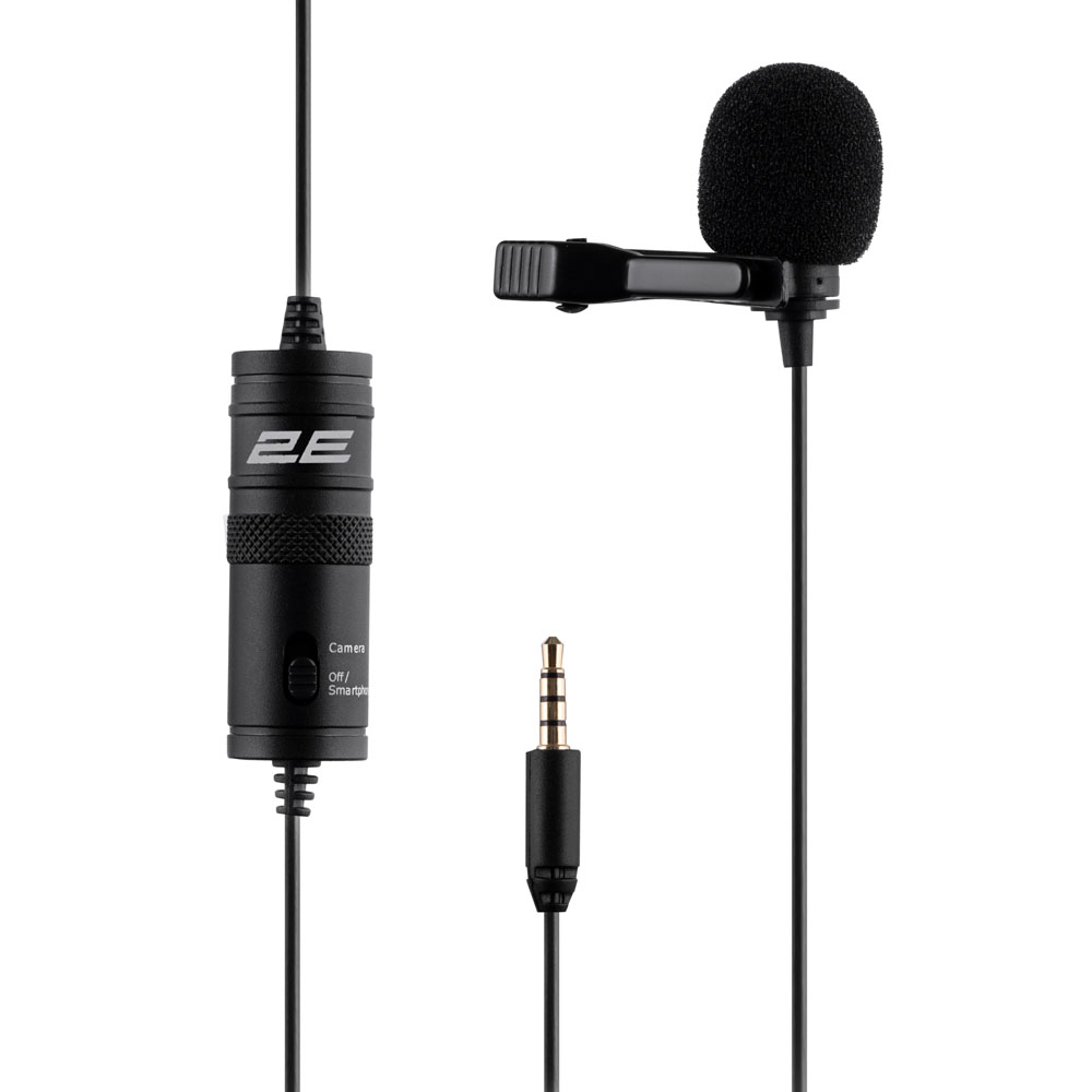 Микрофон-петличка 2E ML010 3.5mm Микрофон-петличка 2E ML010 3.5mm