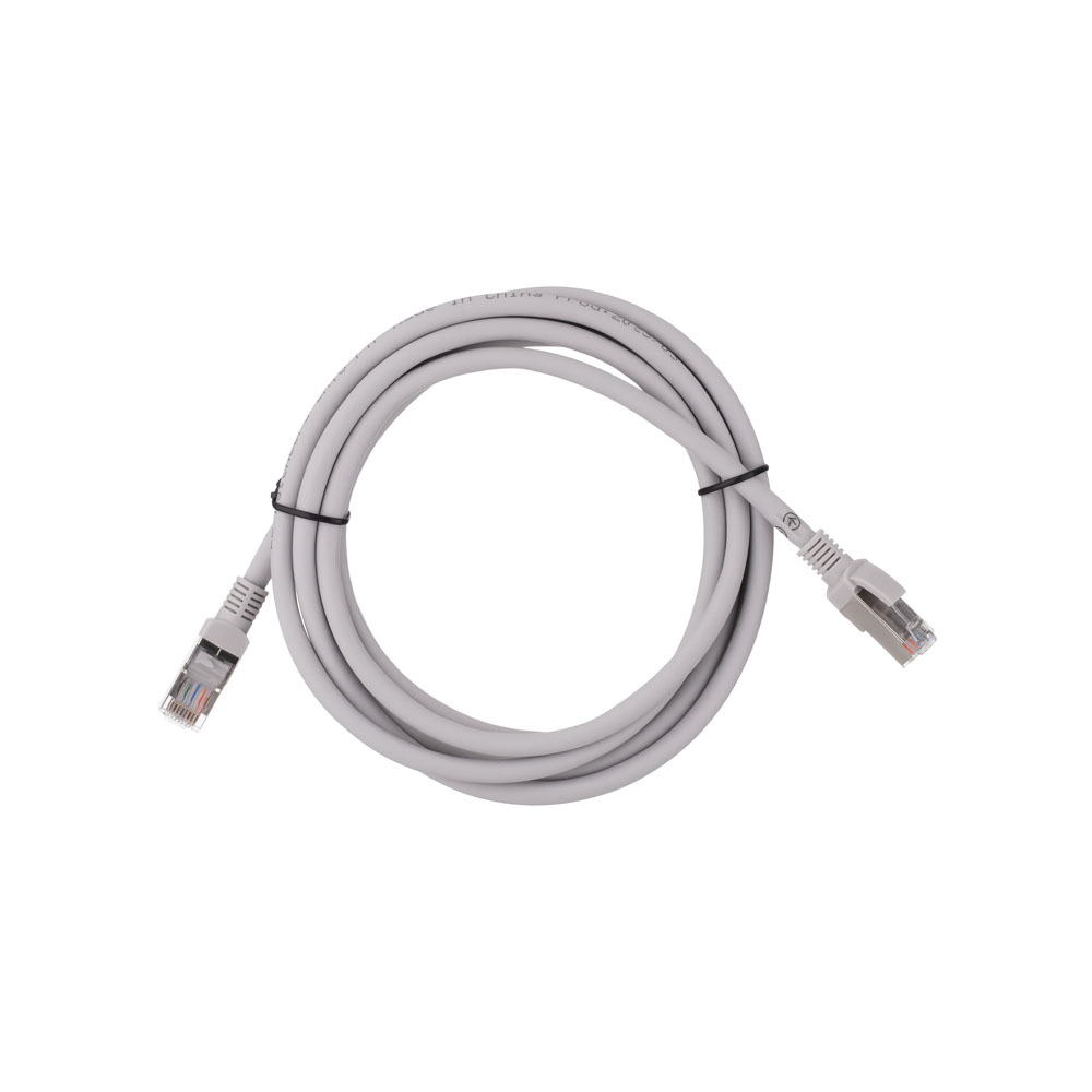 Патч-корд 2E САТ 6, FTP, 2м, 26AWG, RJ45, 7/0.16, Cu, LSZH, серый