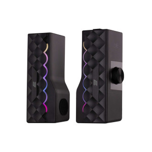 Акустическая система 2E PCS232 RGB, Soundbar, 2.0, USB, Black Акустическая система 2E PCS232 RGB, Soundbar, 2.0, USB, Black