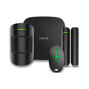 Комплект охранной сигнализации Ajax StarterKit черный EU Комплект охранной сигнализации Ajax StarterKit черный EU