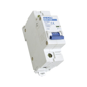 Автомат выключатель ANDELI DZ 47-100D-1P 63A, 80A, 100A 6кА Автомат выключатель ANDELI DZ 47-100D-1P 63A, 80A, 100A 6кА