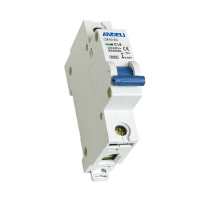 Автомат выключатель ANDELI DZ 49-63-1P 1A, 2A, 3A 6кА Автомат выключатель ANDELI DZ 49-63-1P 1A, 2A, 3A 6кА