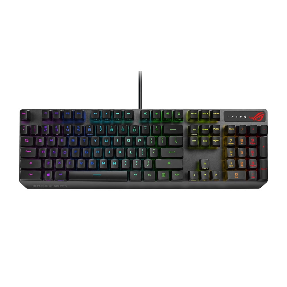 Клавиатура ASUS ROG STRIX SCOPE RX RD RGB 104key USB EN Black