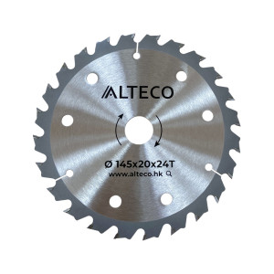 Диск по дереву ALTECO CHDS 20-145 145*20мм*24Т Li BL Диск по дереву ALTECO CHDS 20-145 145*20мм*24Т Li BL