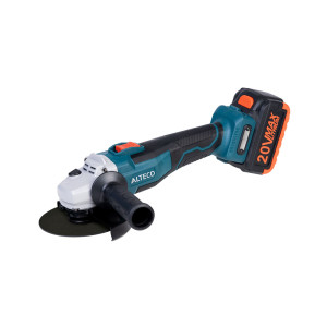 Бесщёточная аккумуляторная угловая шлифмашина ALTECO CAGB 18-125 Li BL 2x