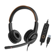 Гарнитура Axtel Voice UC40 duo NC (USB)