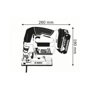Аккумуляторный лобзик BOSCH GST 18 V-LI B Solo Аккумуляторный лобзик BOSCH GST 18 V-LI B Solo