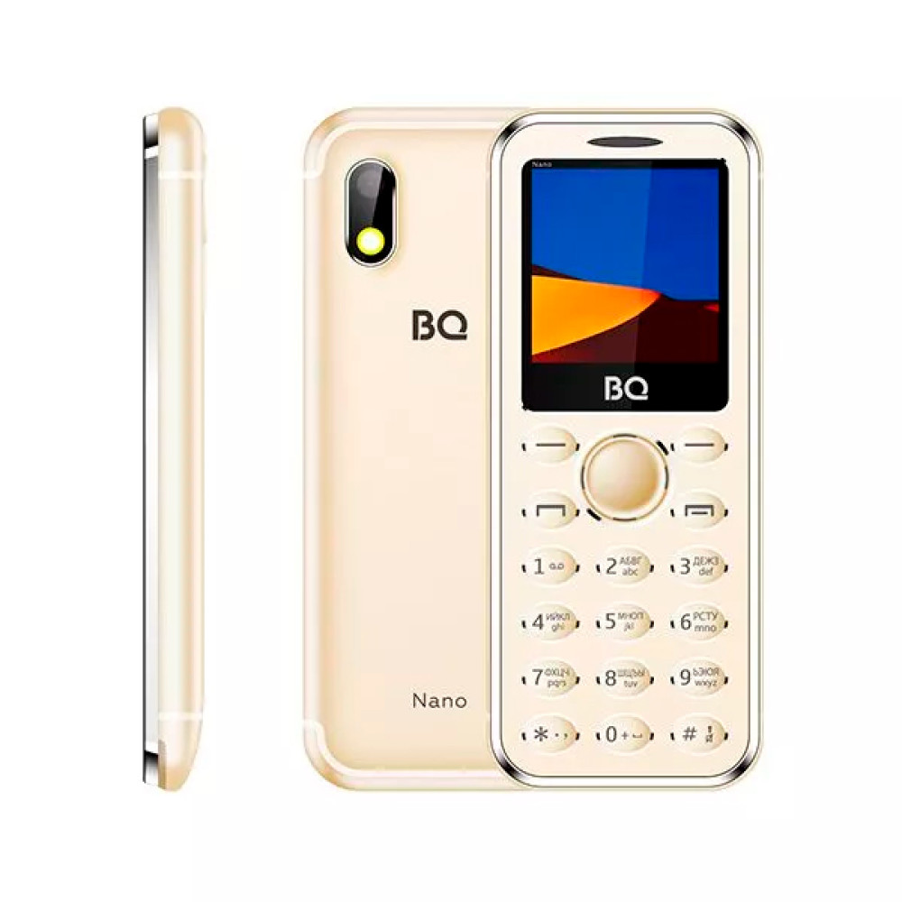 Телефон BQ 1411 Nano Gold