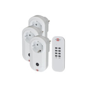 Комплектный дистанционный выключатель Comfort-Line RC CE1 3001 Brennenstuhl 1507040 Комплектный дистанционный выключатель Comfort-Line RC CE1 3001 Brennenstuhl 1507040