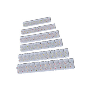 Зажим винтовой (клеммник) U-10 NURA 10A-10mm на 12 пар Зажим винтовой (клеммник) U-10 NURA 10A-10mm на 12 пар