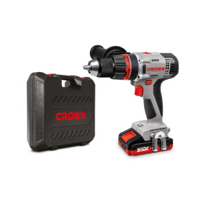 Аккумлятоный шуруповерт Crown CT21076HMX-2 BMC