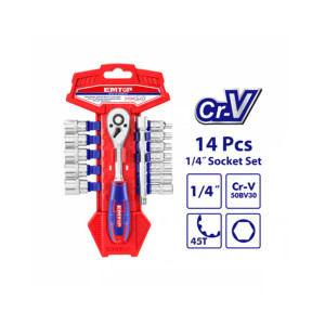 Набор торцевых ключей Emtop ESKT14141 Набор торцевых ключей Emtop ESKT14141