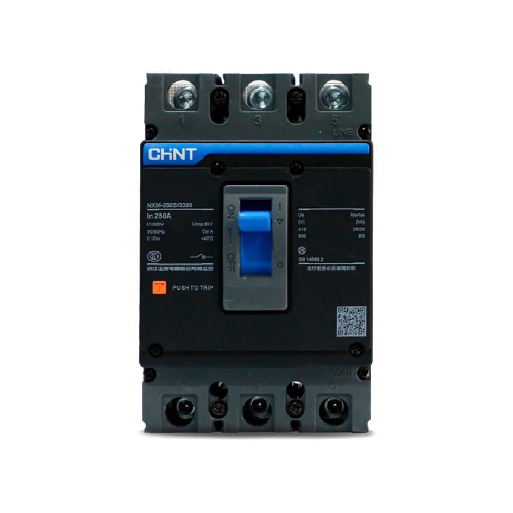 Автомат выключатель CHINT NEXT NXM-250S 3P 250A