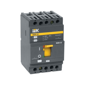 Автомат выключатель силовой IEK ВА88-32 3P 100А 25кА 