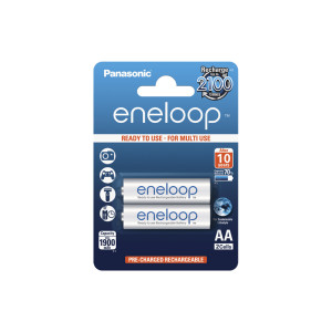 Батарейки ВK-3MCCE/2BE AA Eneloop lite Батарейки ВK-3MCCE/2BE AA Eneloop lite