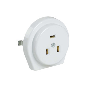 Розетка разборная для скрытой установки для плиты IEK РПпл11-01-Ст с заземляющим контактом 32А белая