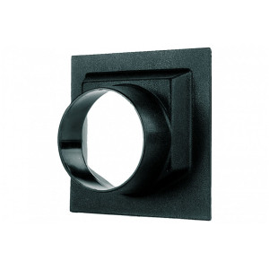 Штуцер для подсоединения гибкого шланга ø 100 мм 210х210 мм Штуцер для подсоединения гибкого шланга ø 100 мм 210х210 мм