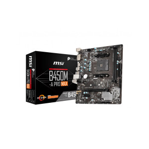 Материнская плата MSI B450M-A PRO MAX Материнская плата MSI B450M-A PRO MAX