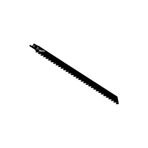 Полотно для сабельной пилы Milwaukee 305х8,5 по абразивным материалам  Полотно для сабельной пилы Milwaukee 305х8,5 по абразивным материалам