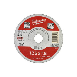 Диск отрезной Milwaukee SCS 41/125x1,5 Диск отрезной Milwaukee SCS 41/125x1,5