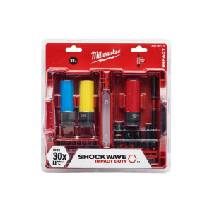 Набор бит Milwaukee SHOCKWAVE 15шт