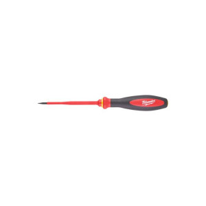 Отвертка изолированная тонкая Milwaukee VDE SL 0.5x3x100 Отвертка изолированная тонкая Milwaukee VDE SL 0.5x3x100