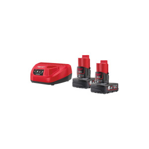 Энергокомплект Milwaukee M12 NRG-602 Энергокомплект Milwaukee M12 NRG-602