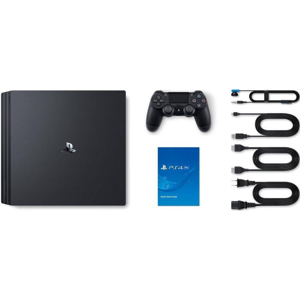 Игровая приставка Sony PlayStation 4 Pro 1 TB (1 джойстик, с предустановленными играми) Игровая приставка Sony PlayStation 4 Pro 1 TB (1 джойстик, с предустановленными играми)