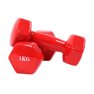 Гантели виниловые 1 кг A151