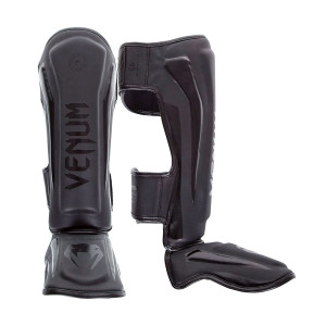 Защита голени и стопы Venum (Черный)