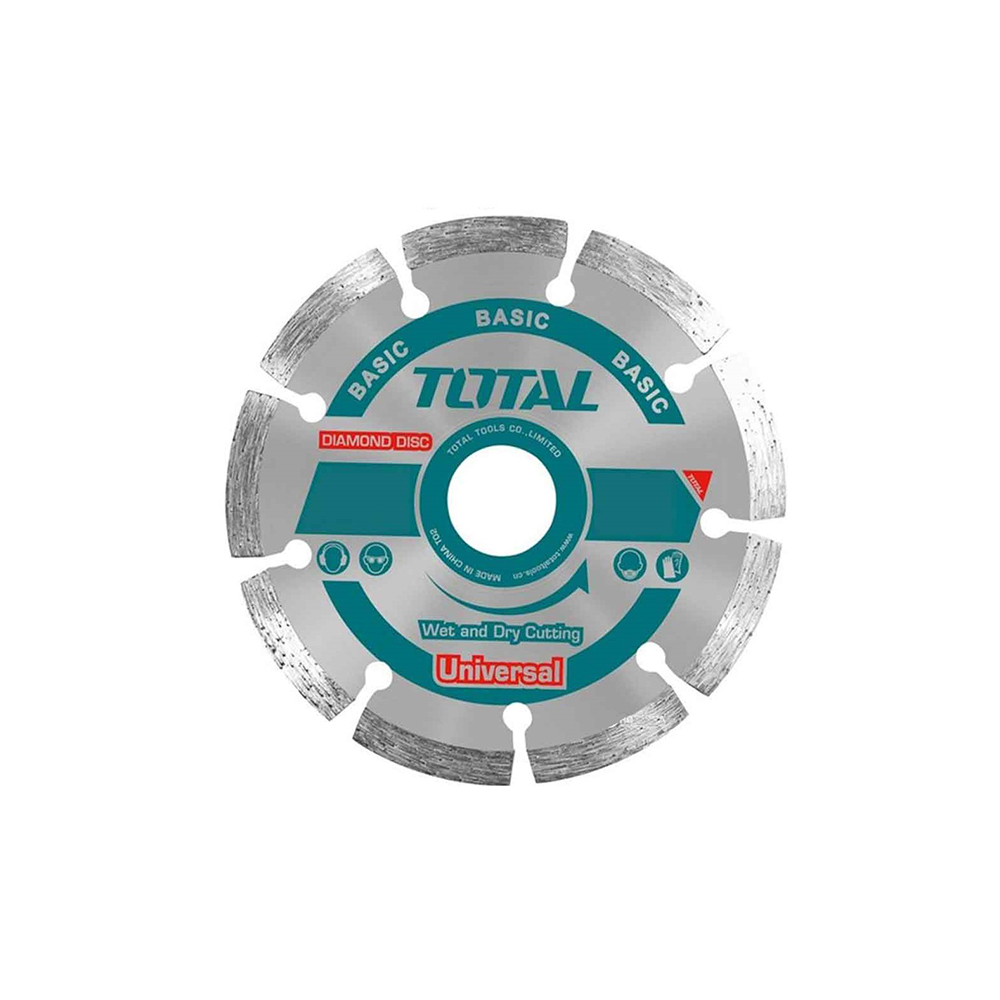 Сухой алмазный диск 180мм TOTAL TAC2111803