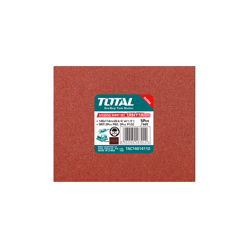 Набор шлифовальных листов TOTAL TAC74914112