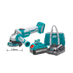 Аккумуляторная угловая шлифмашина TOTAL TAGLI11522