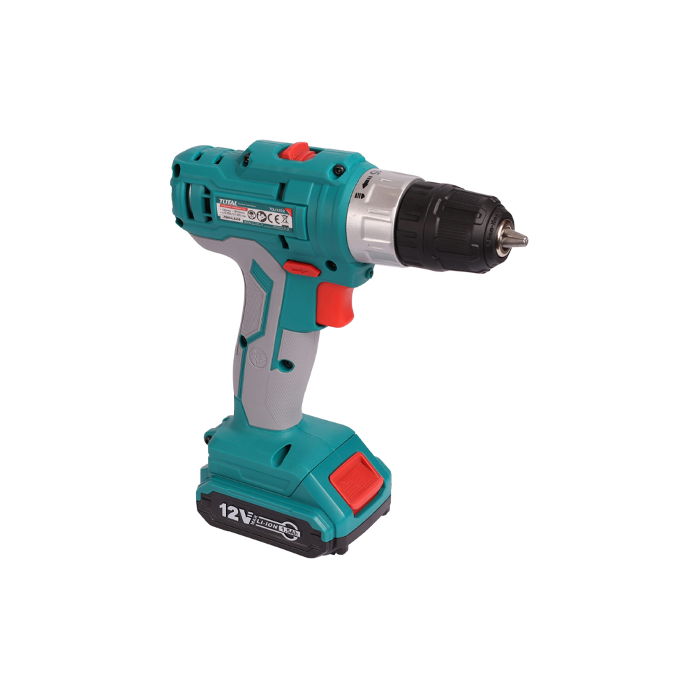Аккумуляторная дрель-шуруповёрт TOTAL TDLI1222