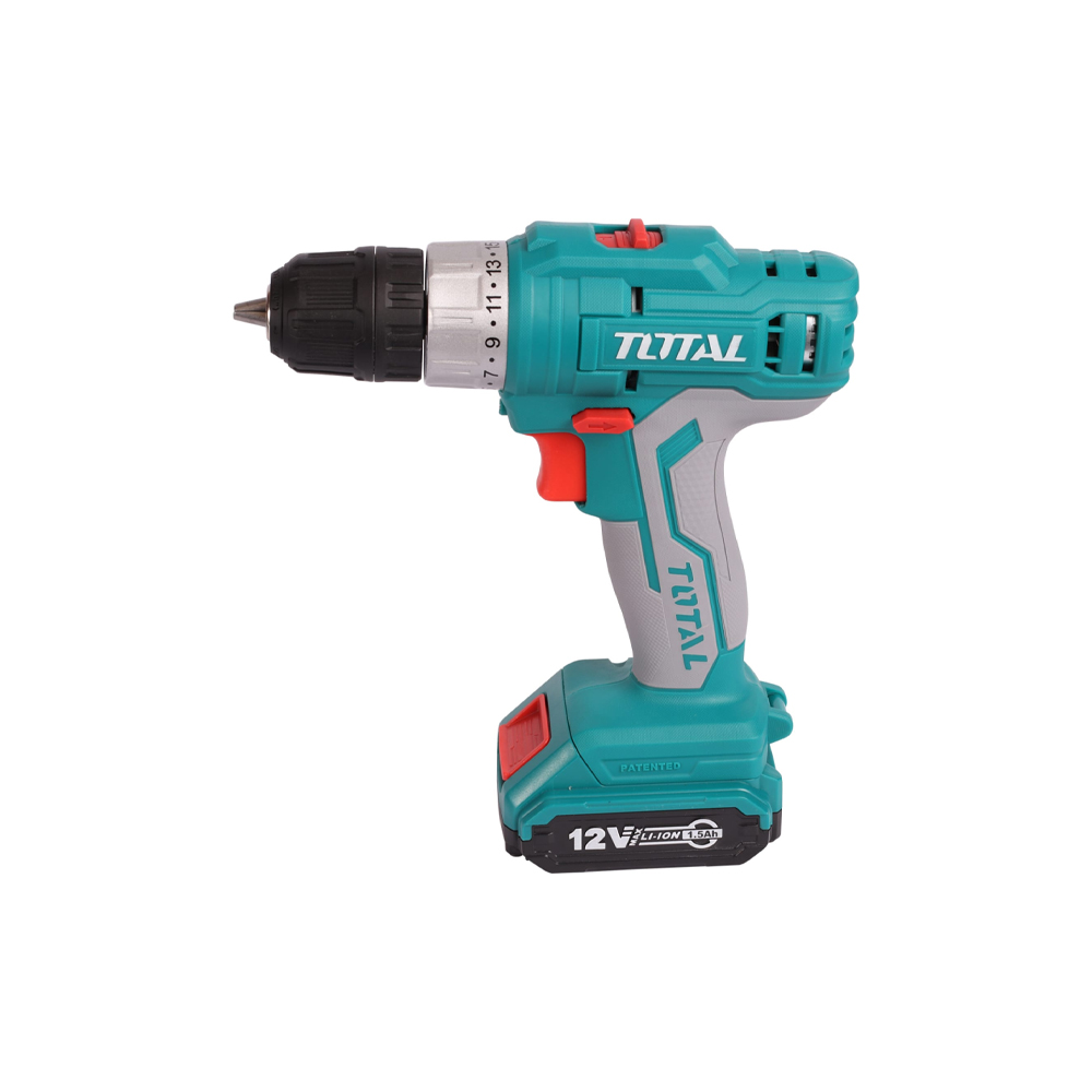 Аккумуляторная дрель-шуруповёрт TOTAL TDLI1222