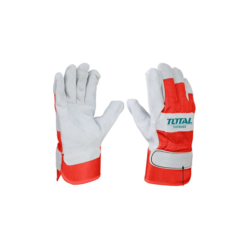 Кожаные перчатки защитные TOTAL TSP14101