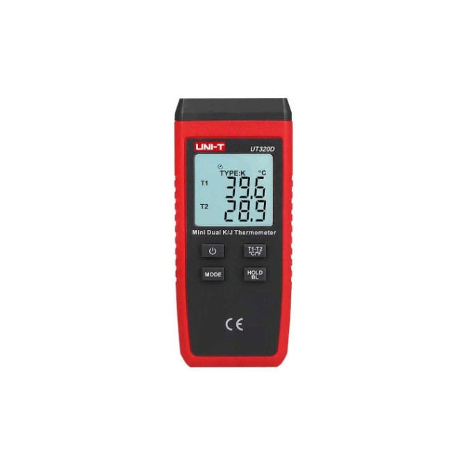 Двухканальный термометр UT320D (-50 +1300C) 