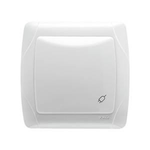 Розетка VIKO CARMEN с защитной крышкой одинарная 16А Розетка VIKO CARMEN с защитной крышкой одинарная 16А