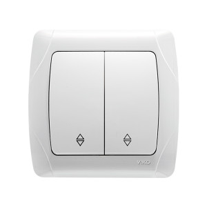 Выключатель VIKO CARMEN проходной двойной