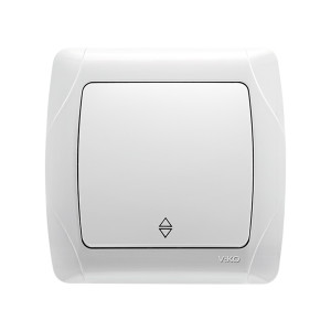 Выключатель VIKO CARMEN проходной одинарный 