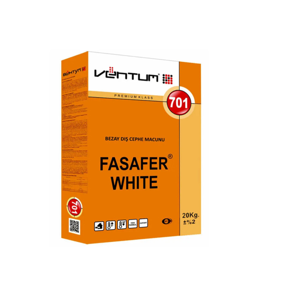 Шпаклёвка фасадная (белая)- Fasafer (White)-701
