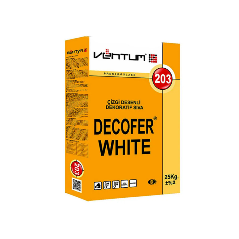 Декоративная штукатурка-Decofer (White)-203