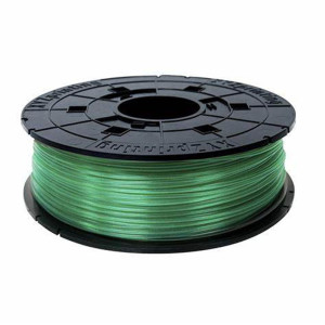 Катушка с нитью 1.75мм/0.6кг PLA XYZprinting Filament для da Vinci, прозрачный зеленый Катушка с нитью 1.75мм/0.6кг PLA XYZprinting Filament для da Vinci, прозрачный зеленый